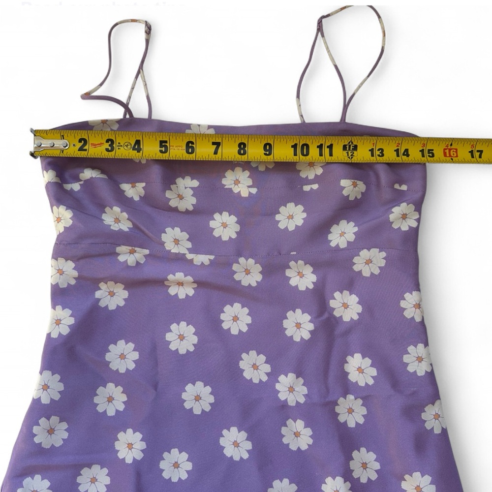 90's Retro Inspired The Christy Dress by Réalisation Par 100% Silk - Small - Picture 7 of 10